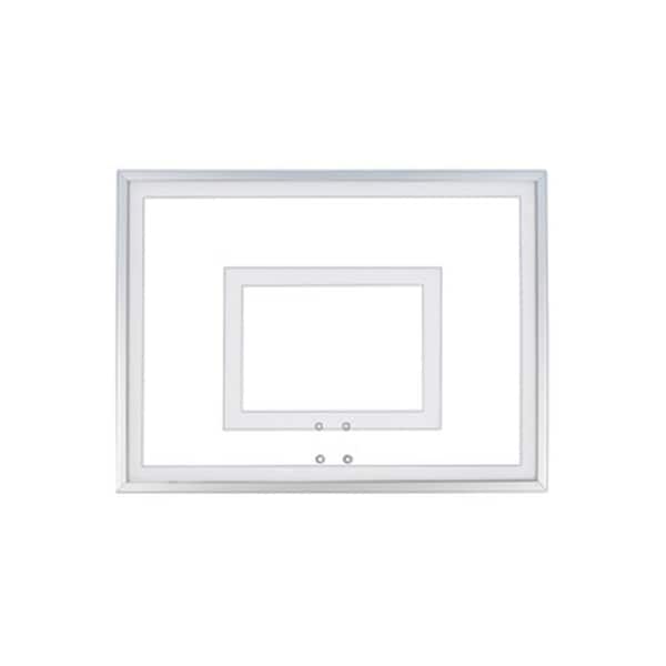 First Team First Team FT210 Acrylic 36 x 48 in. Framed Acrylic Backboard; Black FT210-BK - main